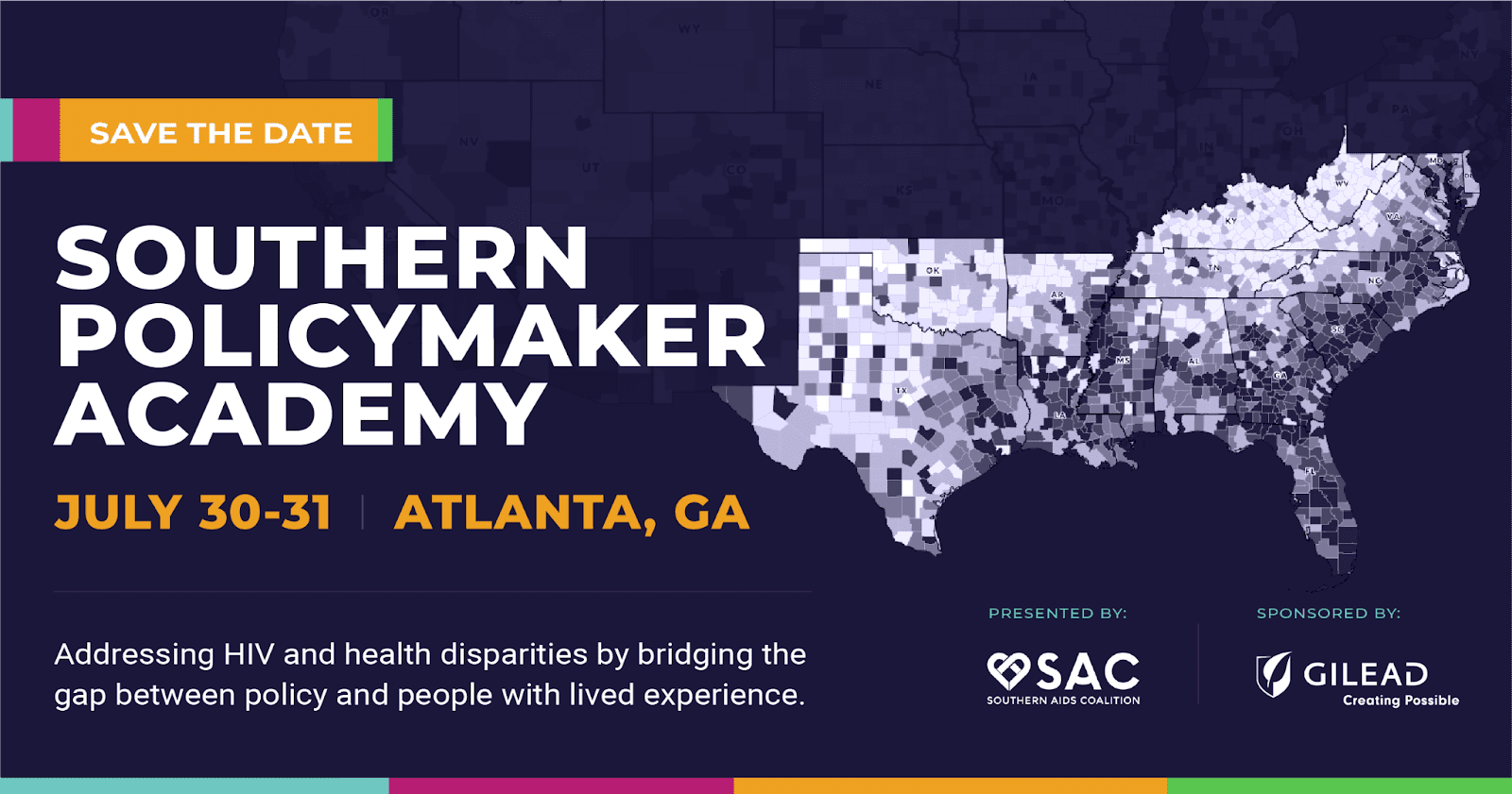Southern Policymaker Academy Event Promo Graphic